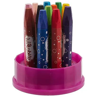 Масляные мелки «Малыш», «Гамма», 12 цветов - фото 3