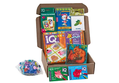 Посылка От Деда Мороза. Для детей от 3 до 4 лет. Базовый комплект IQ-игр для волшебного праздника - фото 2
