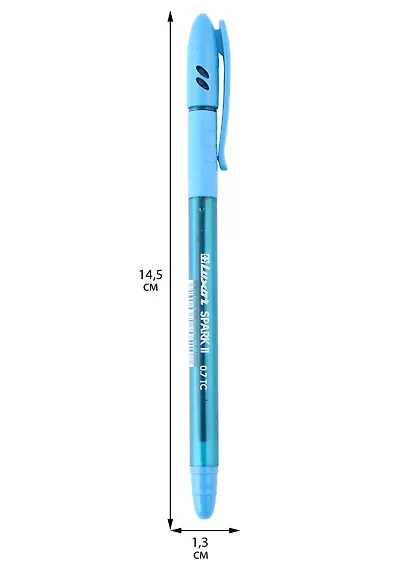 Ручка шариковая Luxor, Spark II, синяя 0,7 мм, в ассортименте - фото 3