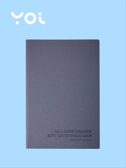 Книга для записей "Slow walker" А5, 80 листов в клетку, в ассортименте, Yoi - фото 3