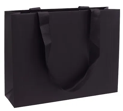 Пакет А5 27,5*21*8 "Black" - фото 1