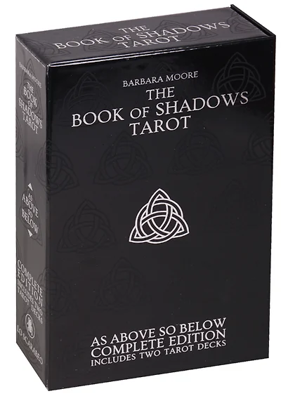 Таро Аввалон, The Book of Shadows Tarot (+2 кол. Карт) Moore (коробка на магн.) - фото 1