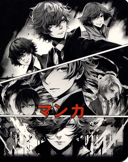 Тетрадь в клетку "Манга", 48 листов, в ассортименте - фото 2