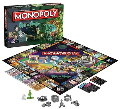 Настольная игра, Hobbyworld Монополия. Рик и Морти 503386 - фото 2