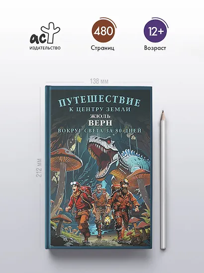 Путешествие к центру Земли. Вокруг света за восемьдесят дней - фото 4
