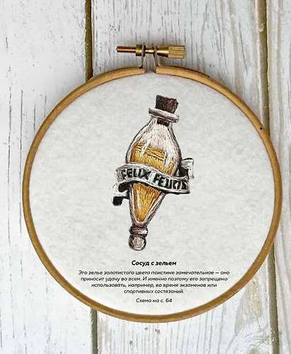 Школа вышивки для поттероманов. 28 магических сюжетов для вышивки гладью из вселенной Гарри Поттера. Неофициальная книга - фото 14