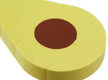 Спонж-конструктор для макияжа Авокадо (9х7) (Lafilaf) - фото 6