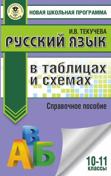 Русский язык в таблицах и схемах. 10-11 классы. Справочное пособие - фото 1