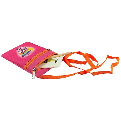 Сумка брустбойтель Гравити Фолз кошечка розовый - фото 2