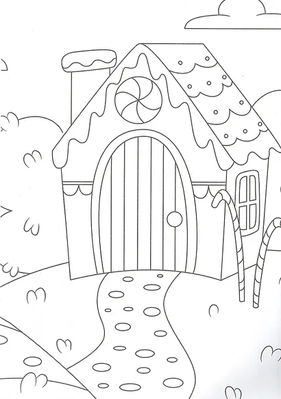 РАСКРАСКА А5 эконом. ЛЮБИМЫЕ СКАЗКИ (голубая) - фото 5