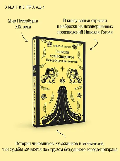 Записки сумасшедшего. Петербургские повести - фото 7