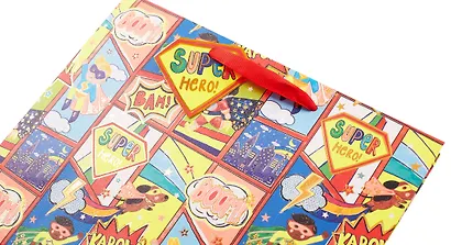 Пакет А5 18*23*10 "Супер бууум" дет., бум.мат.ламинат - фото 3
