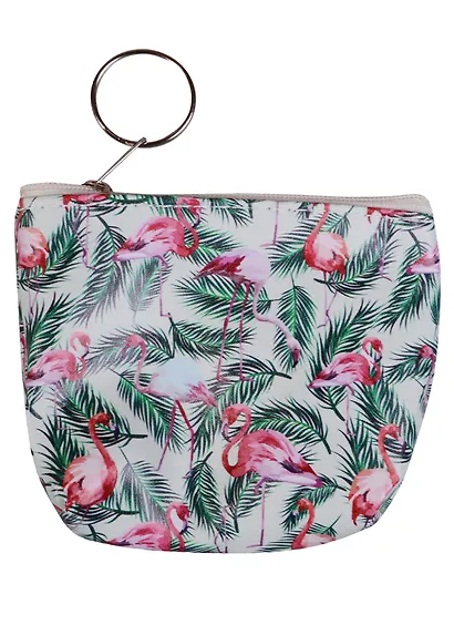 Косметичка-кошелек Фламинго (11х9) (ПВХ) - фото 4