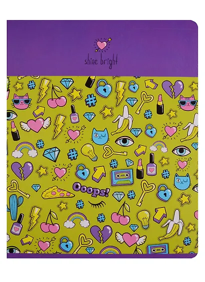 Тетрадь в клетку Be Smart, Stickers, 48 листов - фото 3