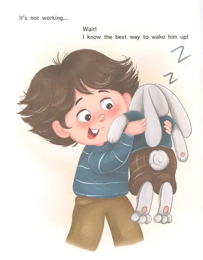 Wake up, Bunny! Зайка, вставай! Аудиосказка - внутри под QR-кодом! Полезные сказки на английском. 3-6 лет - фото 5