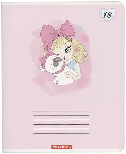Тетрадь в клетку Academy Style, "Я самая", 18 листов - фото 3