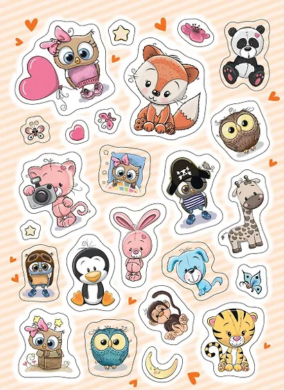 Самые милые наклейки - фото 3