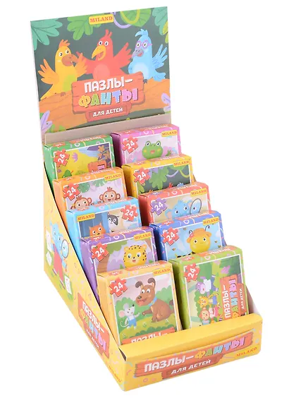 Пазл-фанты для детей, 24 элемента - фото 1