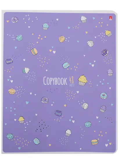 Тетрадь в клетку Альт, My Sweet, 48 листов, в ассортименте - фото 6