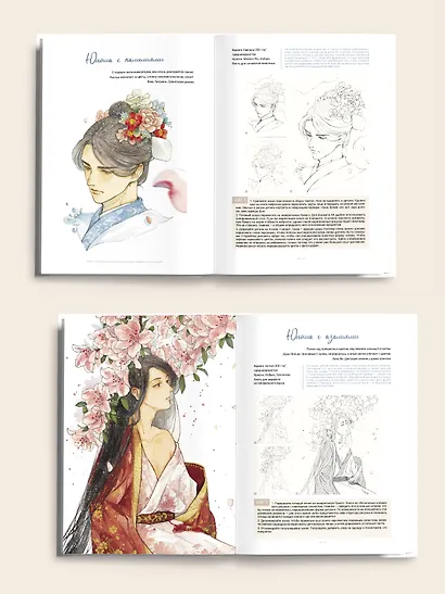 Рисуем персонажей маньхуа акварелью - фото 6