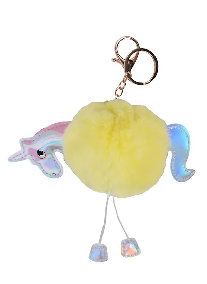 Брелок-помпон Единорог радужный с ножками (7см) (иск.мех) (12-04320-15) - фото 5