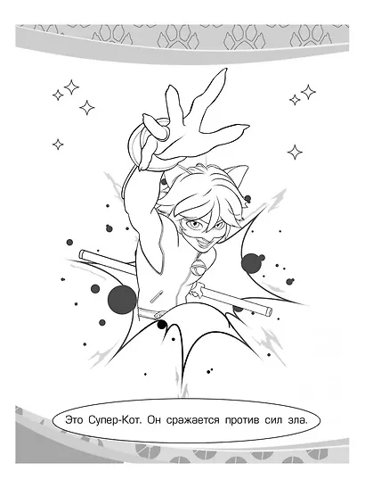 Леди Баг и Супер-Кот. Раскраска (Леди Баг и Рина Руж) - фото 14