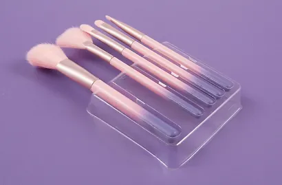 Набор кистей для макияжа Градиент (5 штук) (латунь), Lafilaf - фото 6