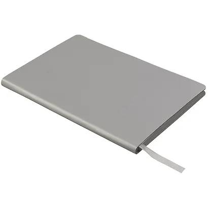 Книга для записей А5 80л "Soft Touch. Белое золото" иск.кожа, инт.обл., лин., тчк., нелин., ляссе, инд.уп. - фото 2