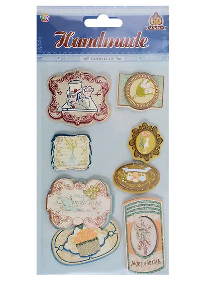 Наклейки бумажные, Винтаж 123 - фото 1