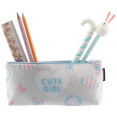 Пенал «Cute Girl», 23.5 х 8 см - фото 3