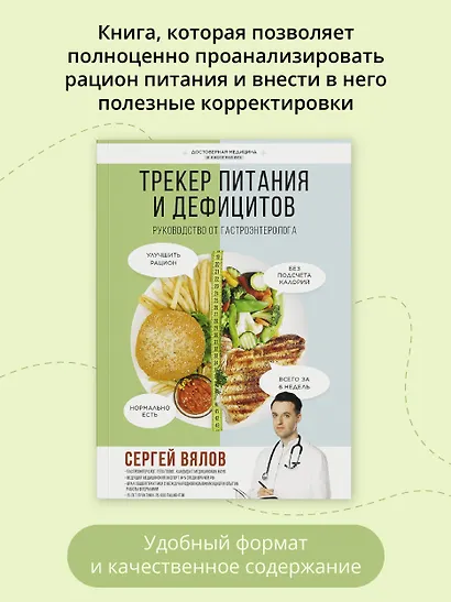Трекер питания и дефицитов. Руководство от гастроэнтеролога - фото 4