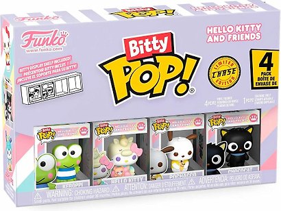 Фигурка коллекционная FUNKO ASST Bitty POP 4pk: Sanrio 12pc PDQ (FNK85718) (ассорти) - фото 3