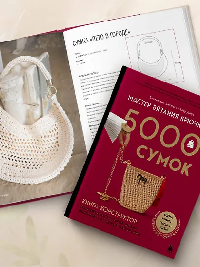 Мастер вязания крючком. 5000 сумок. Книга-конструктор трендовых аксессуаров любых фасонов и из любых материалов - фото 13