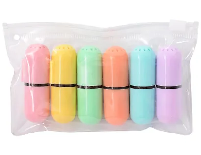 Текстовыделители «Pastel mini» 6 цветов - фото 1
