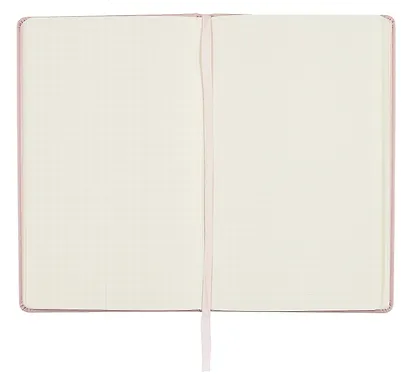 Книга для записей А5 96л кл. "Joy Book. Розовая вуаль" иск.кожа, тонир.блок, скругл.углы, ляссе, резинка, карман на задн.форзаце - фото 2
