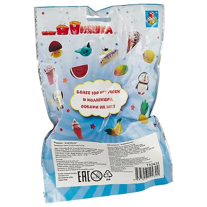 Игрушка-антистресс, 1TOY/Вантой, мммняшка squishy (сквиши), шар-панда w20/6.5/6.5/4 - фото 2