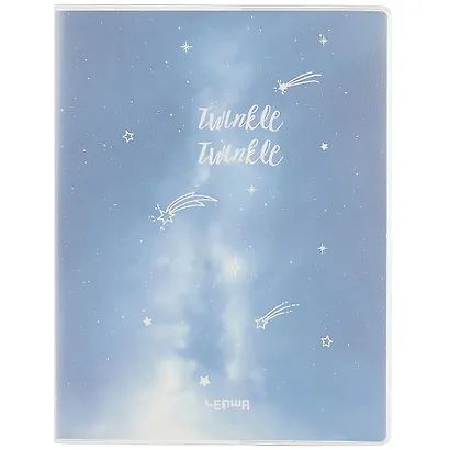 Тетрадь общая «Twinkle» в ассортименте, 80 листов в клетку, А5 - Lenwa - фото 1