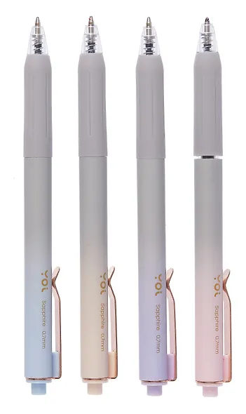 Ручка шариковая автоматическая синяя "Sapphire" 0,5 мм, в ассортименте, Yoi - фото 5