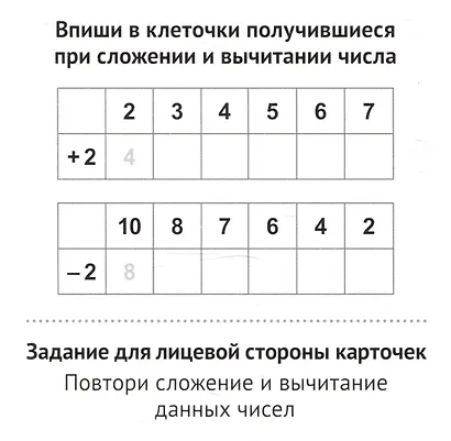 Карточки в лапочке. Счет для самых маленьких. 33 карточки с заданием на обороте - фото 7
