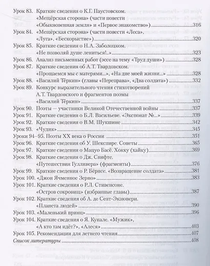 Методическое пособие к учебнику Г.С. Меркина "Литература". 7 класс - фото 5
