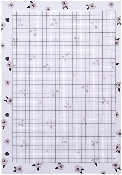 Сменный блок для тетрадей "Pretty", 50 листов в клетку - фото 3