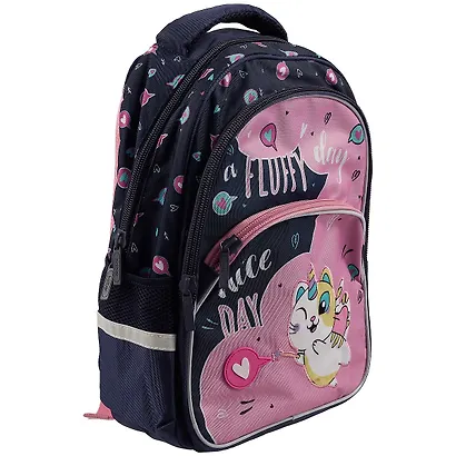 Рюкзак "Котомагия" 3отд., 41*29*16, полиэстер, нагрудн.стяжка, светоотраж., 3 кармана - фото 2