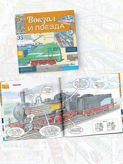 Вокзал и поезда - фото 6