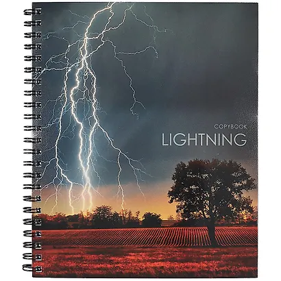 Тетрадь в клетку Listoff, "Стихия Грозы", 96 листов, в ассортименте - фото 4