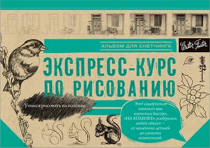 Экспресс-курс по рисованию. Альбом для скетчинга - фото 1