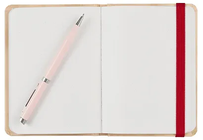 Книга для записей А6 64л тчк. "РАМЕН С ВОЛНОЙ В КАНАГАВЕ" 7БЦ, фикс.резинка - фото 3