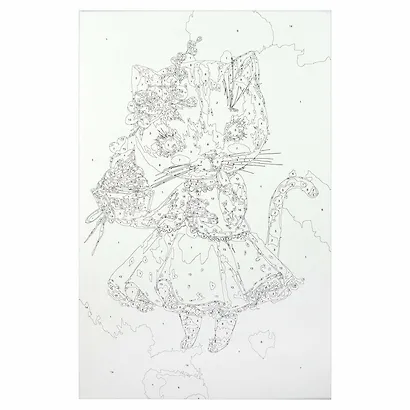 Картина по номерам "Очаровательная кошечка" 20х30 см - фото 4