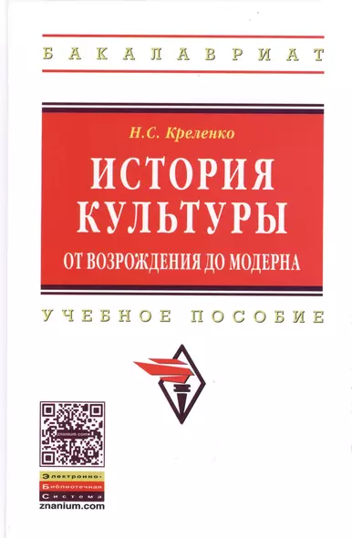 История культуры от возрождения до модерна. Учебное пособие - фото 1