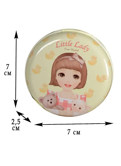 Монетница на молнии Little Lady (металл) (12-21695-S2) - фото 3