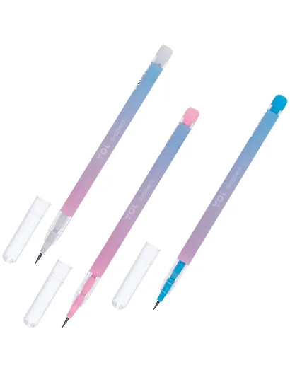 Карандаши ч/гр 24шт сегментные "Gradient", Yoi - фото 6